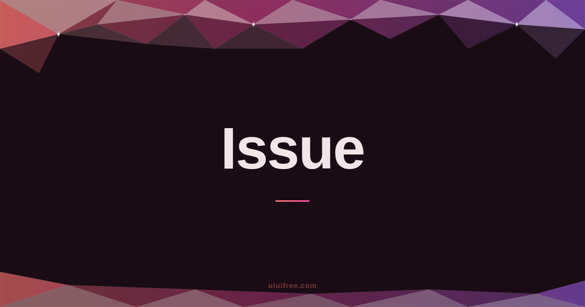 Issue