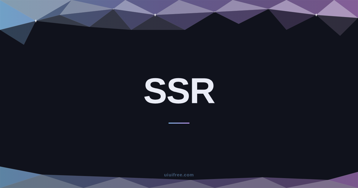SSR
